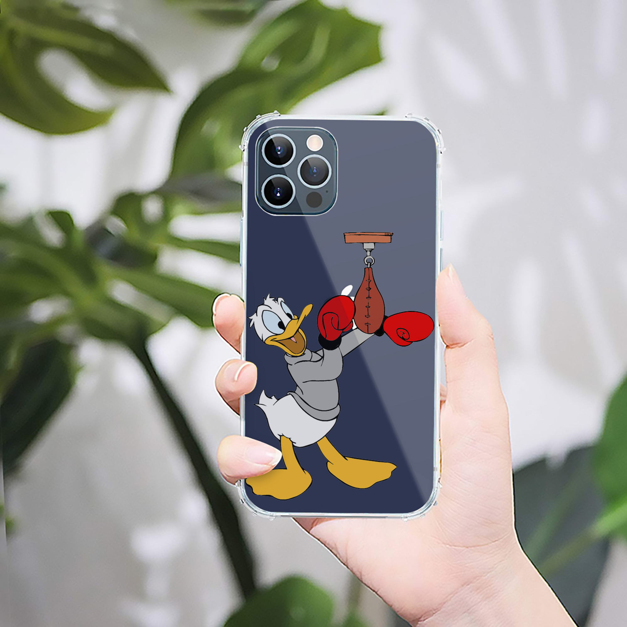 （画像用） ミッキーマウス Mickey Mouse 【iPhone 12シリーズ対応】透明スマホケース（クリアソフトケース）